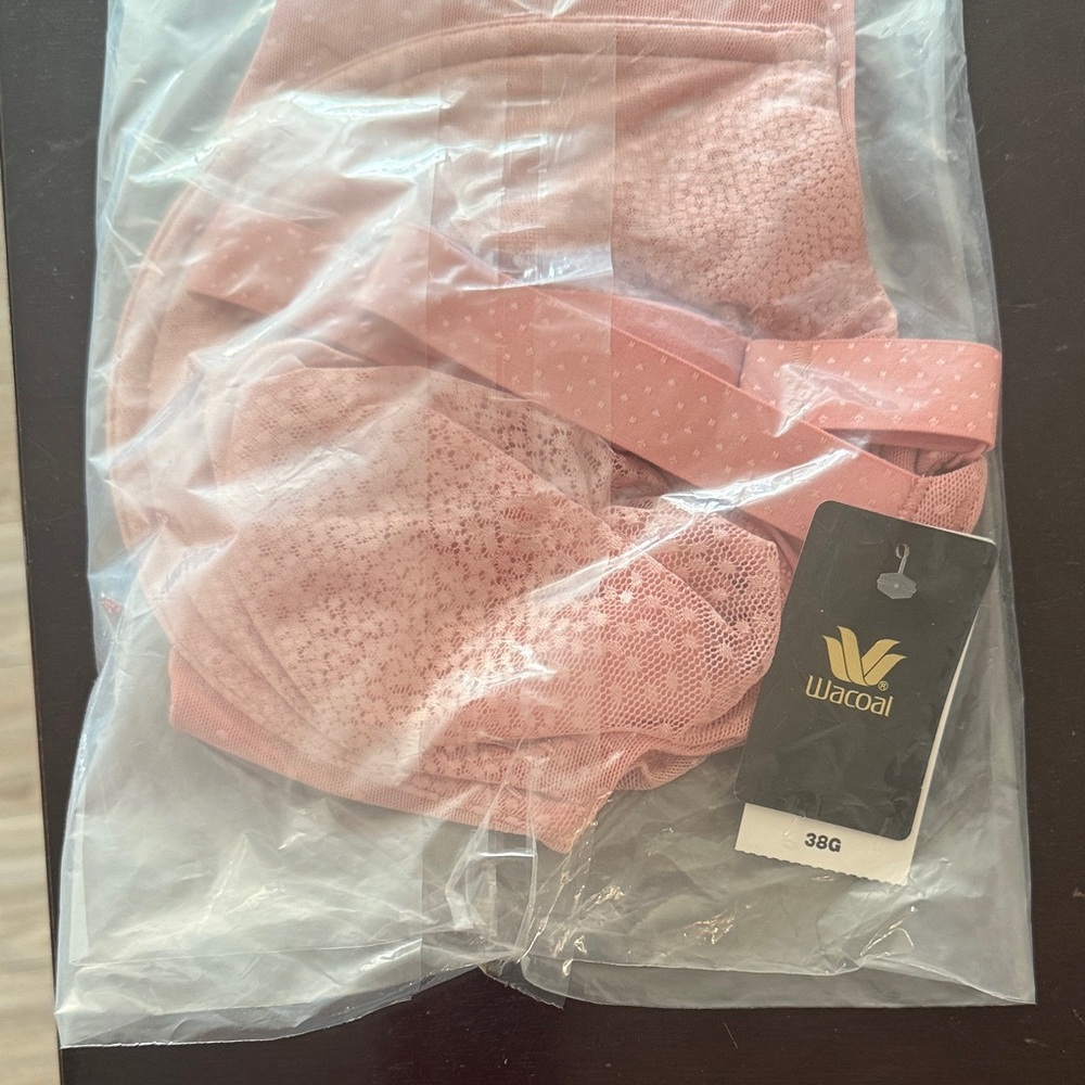 Wacoal Soft Pink Lace Intimates